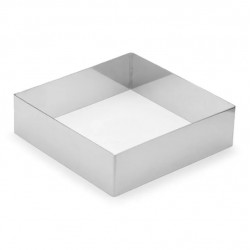Рамка кондитерская квадрат металл 20 см H=5см 310515