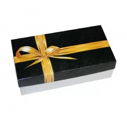 Коробка для кондитерских изделий 20*10*5,5 см С желтым бантом (1437) ML*