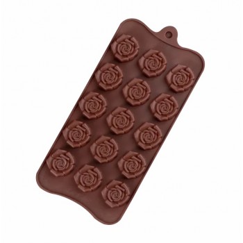 Форма для шоколада «Розочки» 15 ячеек 1687509