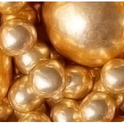 Посыпка кондитерская MIXIE Диско-шарики золото 45 гр