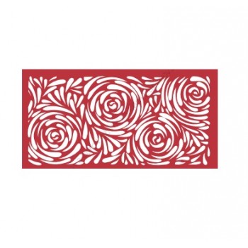 Трафарет для торта Розы капельные LC-00004328