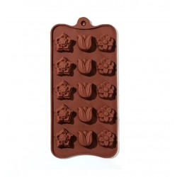 Поляна силиконовая форма для шоколада 1687508