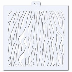 Трафарет для пряников Тигриные полосы LC-00010846 пластик