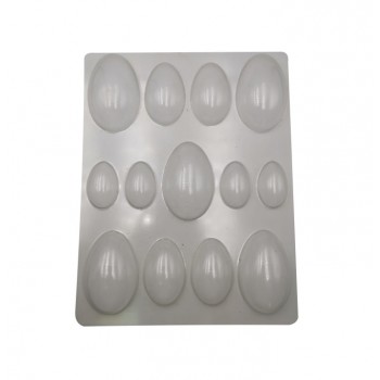 Пластиковая форма для шоколада Яйцо 13шт 51321