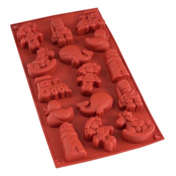 Детские игрушки силиконовая форма для шоколада 30*17 см 630717