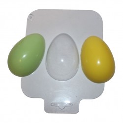 'Пасхальное яйцо 2' пластиковая форма для шоколада 57*45*23 мм