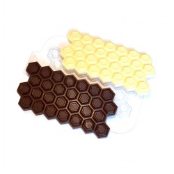 'Плитка соты' пластиковая форма для шоколада (MF)