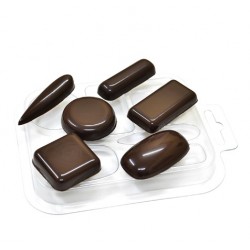 'Шоко ассорти' пластиковая форма для шоколада (MF)