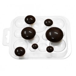 'Шоко круги' пластиковая форма для шоколада (MF)