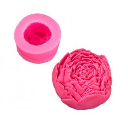 Пионовидная роза №2 молд силиконовый 3D 4см 661905