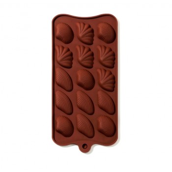 Ракушки форма для шоколада 22*10,5 см, 15 ячеек 2854847