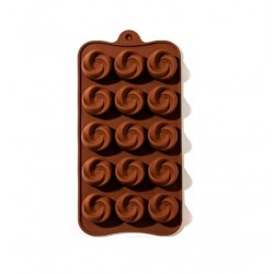 'Завиток' силиконовая форма для шоколада 21,5*11,5 см d=2,8мм 762772