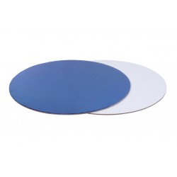 Подложка 30 см усиленная круг синяя-белая 2,5 мм