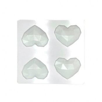 Пластиковая форма для шоколада Сердца 51468