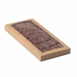 Коробка для шоколадной плитки 17,1* 8*1,4см КРАФТ 4252262