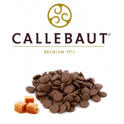 Шоколад молочный с карамелью Callebaut  31.7% Бельгия монетки 100 гр