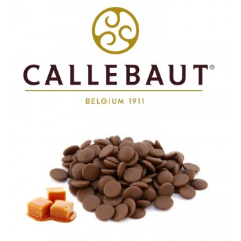 Шоколад молочный с карамелью Callebaut  31.7% Бельгия монетки 100 гр