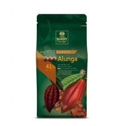Шоколад молочный (кувертюр) Cacao Barry Alunga 41% Франция 100 гр