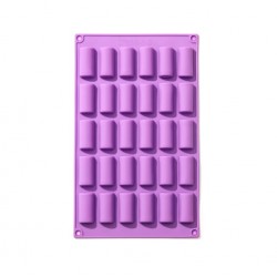 'Батончик' силиконовая форма для шоколада, 30 ячеек 2570348