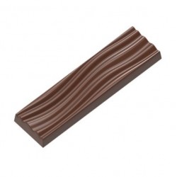 Поликарбонатная форма для шоколада (0224) CF Bar Rippled Sea Chocolate World Бельгия