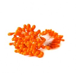 Тычинки для сахарных цветов, оранжевые