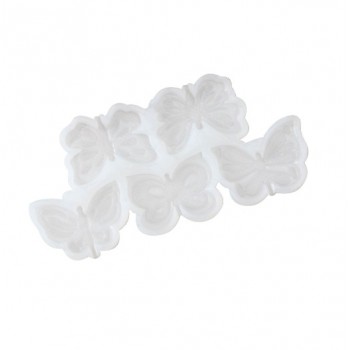 Бабочки силиконовая форма для леденцов 7586146