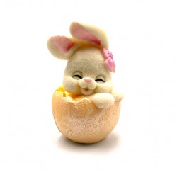 Пасхальный кролик декор из шоколадной глазури фигурки цвет в ассортименте 1 шт