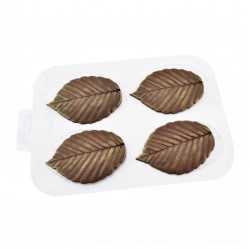 'Листья вяза' пластиковая форма для шоколада (MF)