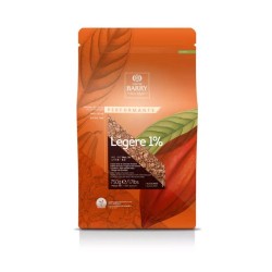 Какао порошок Cacao Barry Legere 1% обезжиренный 150гр