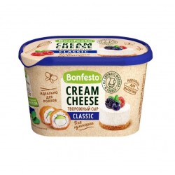 Сыр творожный Cream Cheese Bonfesto 70% 400г