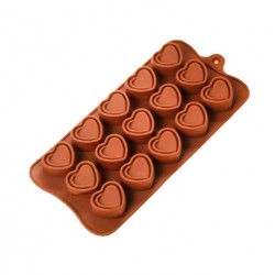 'Сладкое сердце' форма силиконовая для шоколада 2854843