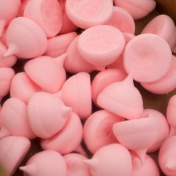 Безе (гладкие) малые розовые 50гр