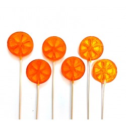 Апельсины набор леденцов на палочке, цвет в ассортименте, 6 шт