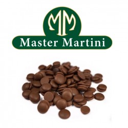 Шоколад молочный Ariba Latte Master Martini 36% Италия 100гр диски 8998