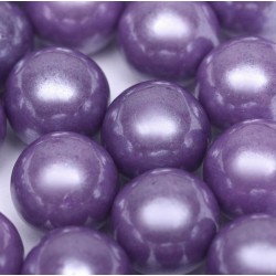 Шарики крупные фиолетовые сахарные 12мм, 50гр (баночка) 227345
