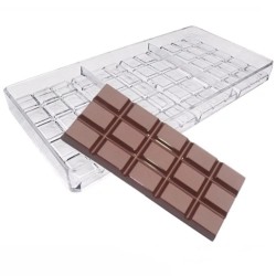 Поликарбонатная форма для шоколада Плитка шоколада широкая 3823581