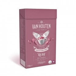 Какао порошок для приготовления напитка Van Houten VH Ruby Chocolate Drink 750гр
