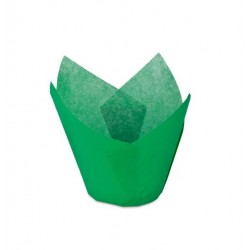 Формы для капкейков Тюльпан зеленый, 1 шт 4572049