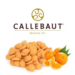 Шоколад оранжевый со вкусом апельсина Callebaut 30% Бельгия монетки 100гр 