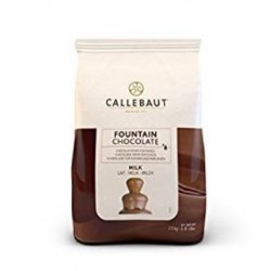Шоколад молочный для фонтанов Callebaut 37.8% Бельгия монетки,100 гр 9008