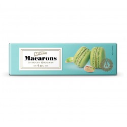 Пирожные Macarons Акульчев миндальные со сбивным кремом со вкусом фисташки 48гр