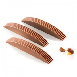 Форма поликарбонатная для шоколадных батончиков ЛИНИЯ-Б CH006