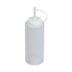 Бутылочка дозатор, пластик(белый), 300 мл, 1 шт 1030089