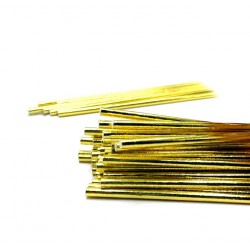 'Золотые плотные' палочки для кейкпопсов,бумага,1 шт,15см Б-109