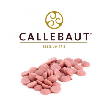 Шоколад рубиновый Ruby Callebaut 47.3% Бельгия монетки 100 гр