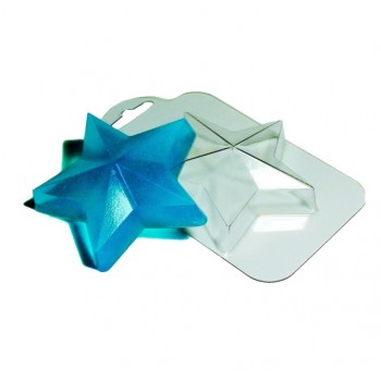 'Звезда' пластиковая форма для шоколада (MF)