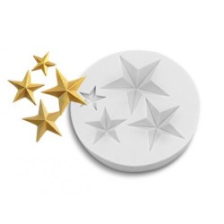 'Звезды на погон' молд силиконовый(серый) 661434 (4469508)